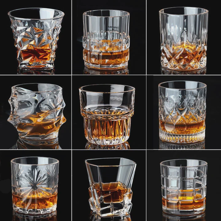Luxury Crystal Whiskey Glass For Bar And Home Use