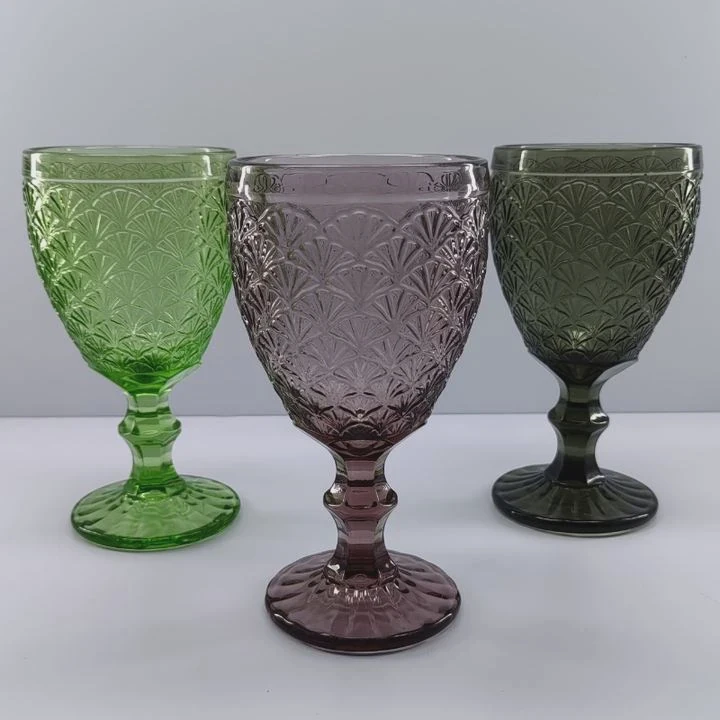 Wholesale Colored Crystal Glass Goblets 300Ml