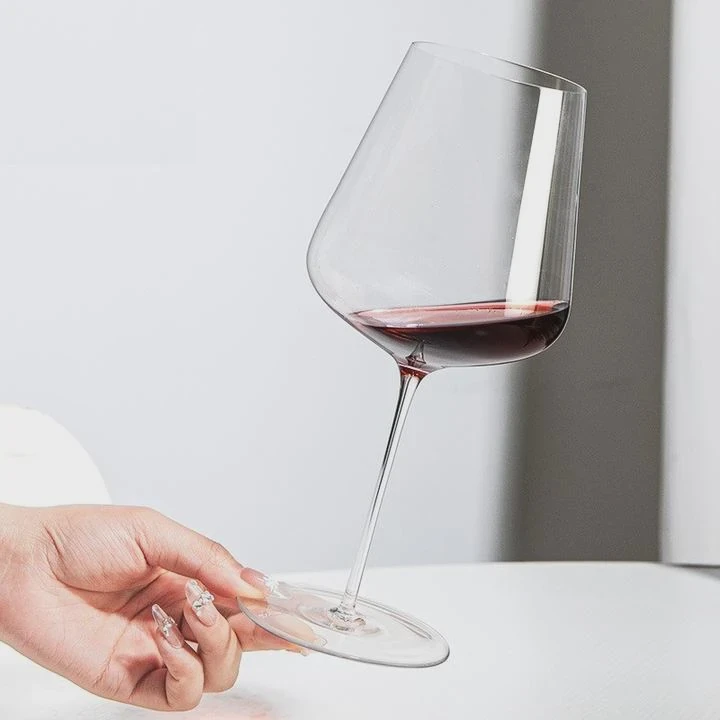 Large Bowl Crystal Red Wine Glass