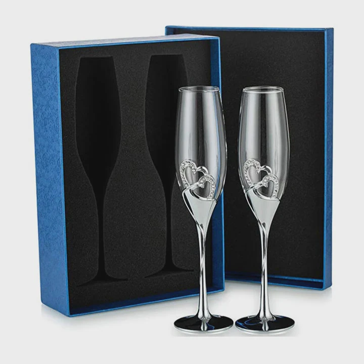 Vintage Crystal Champagne Glass 200Ml