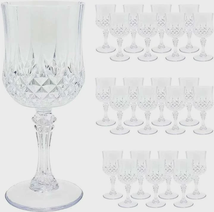 Vintage Style Wine Goblet Wedding