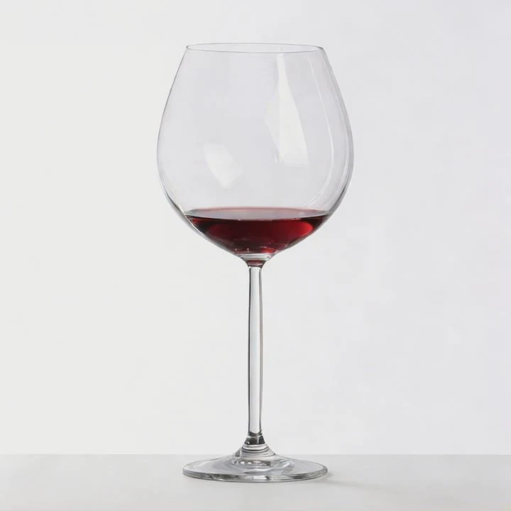 Large Crystal Balloon Wine Glass Custom