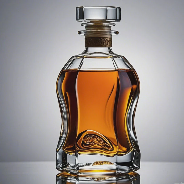 Custom Crystal Glass Decanter Bottle